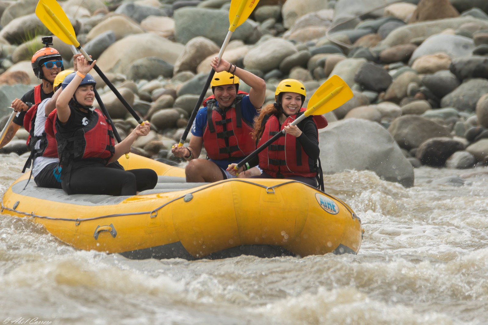 Rafting entre amigos Rafting Tena